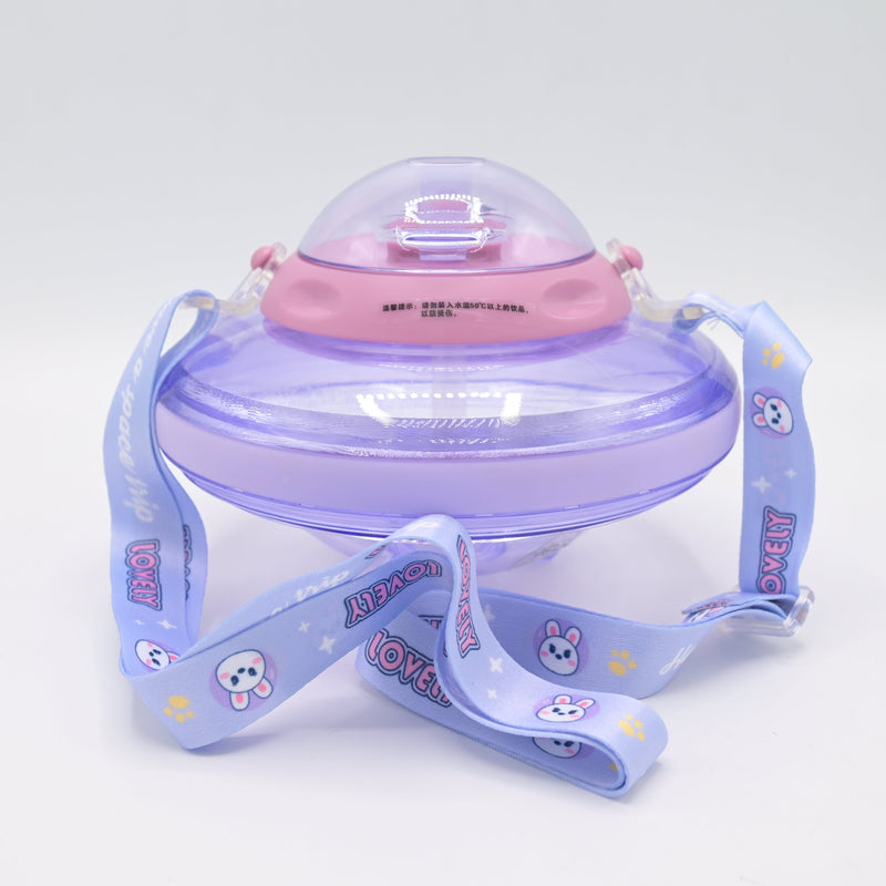 UFO Space-Themed Kids Water Bottle